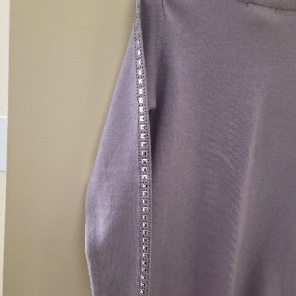 BCBGMaxAzria S, lavender, sweater - Picture 3 of 4